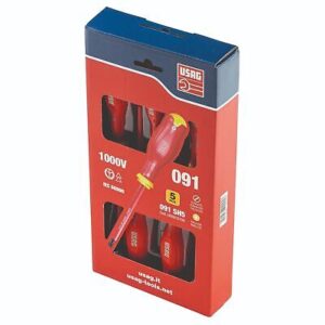 Serie 5 cacciaviti isolati 1000V Usag 091 SH5