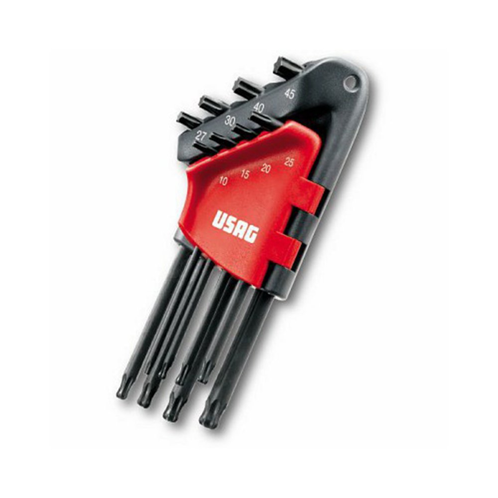 Serie 8 chiavi maschio testa sferica Torx Usag 280 LTSTX - immagine 2