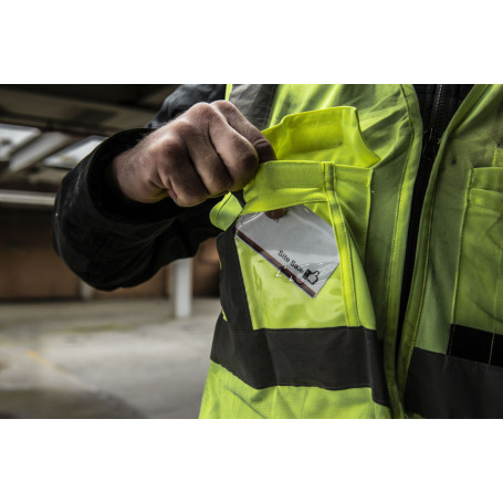 Gilet alta visibilità giallo Milwaukee - immagine 2