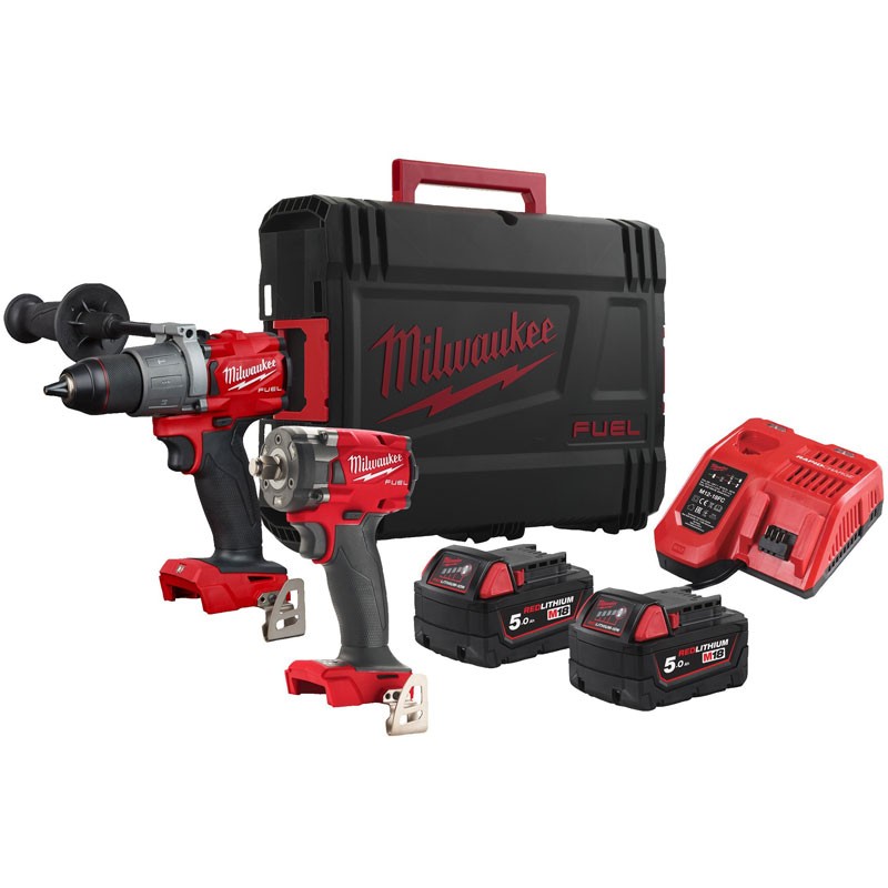 KIT Trapano avvitatore M18 FPD2 + Avvitatore impulsi M18 FIW2F12