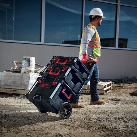 Milwaukee PACKOUT TROLLEY BOX Trolley valigia porta utensili 4932464078 - immagine 3