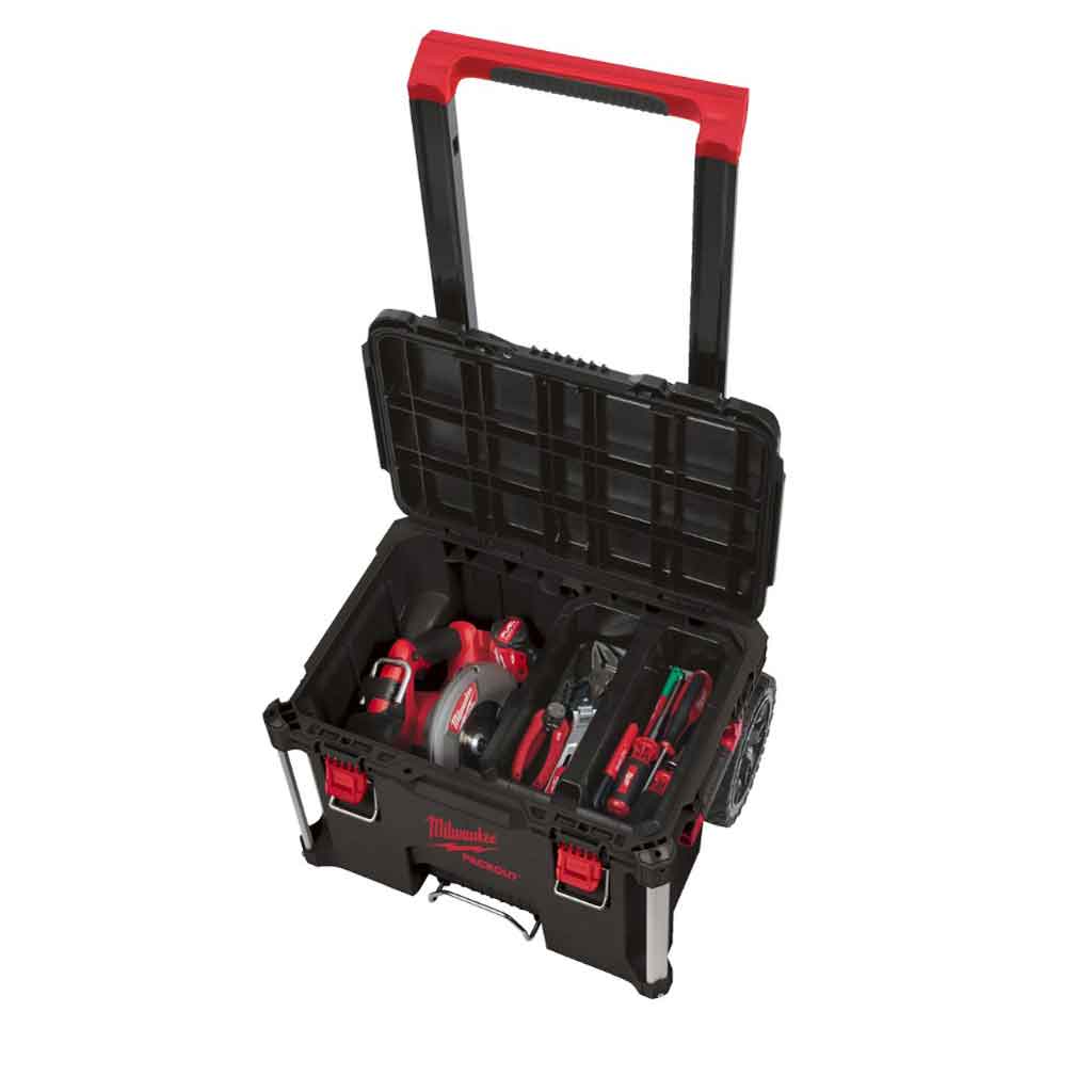 Milwaukee PACKOUT TROLLEY BOX Trolley valigia porta utensili 4932464078 - immagine 2